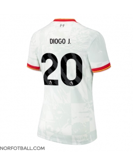 Billige Fotballdrakt Liverpool Diogo Jota #20 Replika Tredjedrakt Dame 2024-25 Kortermet